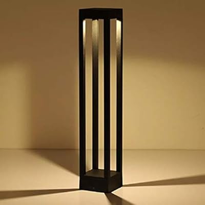 Poteau d'éclairage extérieur en aluminium de conception technique pour hôtels, hôtels, villas, paysage