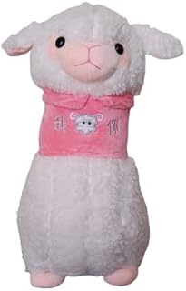 Jouets en peluche de mouton d'alpaga géant super doux, joli agneau en peluche
