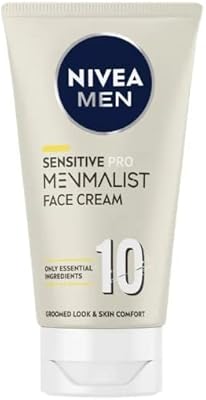 Crème visage minimaliste nivea men sensitive pro (75 ml) hydratante 24 heures