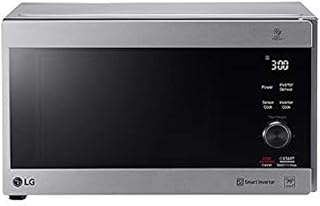 Micro-onde lg new chef inverter avec grill 42 litres - mh8265cis