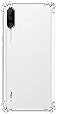 Pour huawei y9s (honor 9x) coque rigide en tpu à 4 coins d'absorption