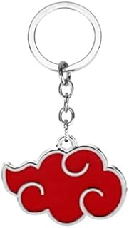 Porte-clés de collection en métal ura naruto akatsuki bleu pour les fans d'anime