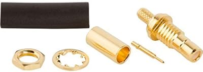 142192, connecteur rf - prise à sertir droite smb pour paire torsadée rg-316