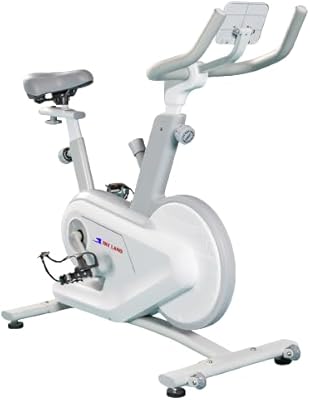 Vélo d'appartement skyland | de spinning à résistance magnétique stationnaire avec volant