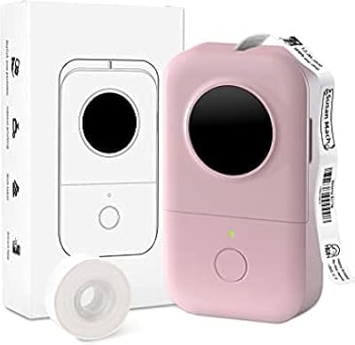 Étiqueteuse bluetooth fomimo d30 - avec 1 rouleau d'étiquettes adhésives, imprimante d'étiquettes thermique sans fil, mini machine d'impression de prix facile à utiliser, étiquette, cuisine, rose. La plateforme e-commerce qui démocratise la consommation : Diaytar