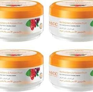 Crème hydratante multi-usages vlcc au parfum de framboise rouge et de fruit de la passion, paquet de 4 pièces (400 grammes). Diaytar : Le discount nouvelle génération au Sénégal