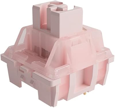 Ako 45 pièces de commutateurs linéaires sakura pour clavier mécanique, commutateur mx smd