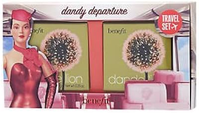 Ensemble de poudre de fard à joues pour le visage benefit dandelion travel