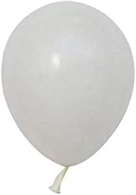 Pack de 10 mini ballons the party popper, blanc
