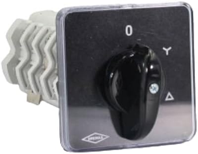 Commutateur bremas 20a 690vac, commutateur star delta, 16 stations, sélecteur rotatif universel, commutateur