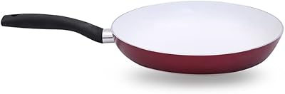 Poêle à frire brabantia avec revêtement en céramique, antiadhésive - 28 cm, blanc