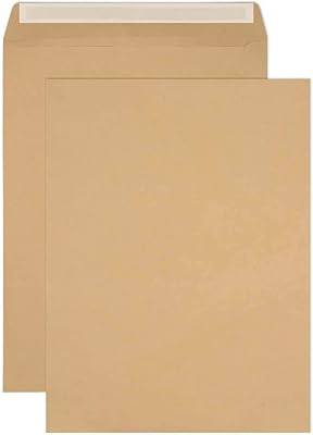Enveloppes marron a3 410 x 310 mm enveloppes postales auto-scellantes pour le courrier
