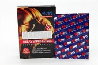 Lingettes humides maxman pour hommes, 10 pièces