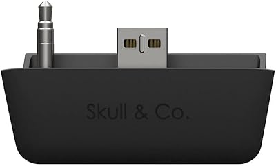 Contrôleur xbox audiobox skull & co. (xsx/xss/elite) : adaptateur émetteur audio sans fil