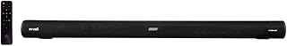 Haut-parleur mono evoli 2.0 canaux avec bluetooth et écran led 120 watts noir
