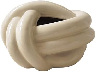 Boîte à mouchoirs en céramique, distributeur de papier toilette à nœud blanc, plateau