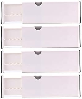Séparateurs de tiroirs maletoddler avec bords en mousse anti-rayures, organisateurs à haute expansion