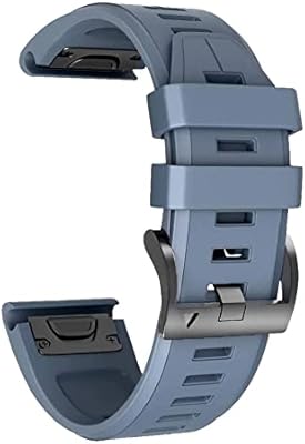 Bracelet de montre en silicone dado de 26 mm de large pour garmin
