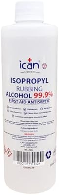 Désinfectant à l'alcool isopropylique 99,9% d'ikan first aid 500 ml
