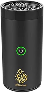 Brûleur d'encens rechargeable u well car bakhoor usb type c (noir)