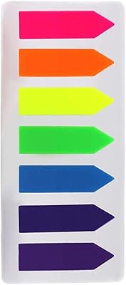 175pcs marqueurs de page fléchés, onglets de notes autocollantes post it, onglets d'index