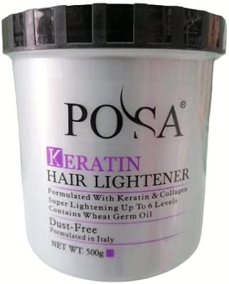 Produit éclaircissant pour cheveux à la kératine bossa - bleu - formulé