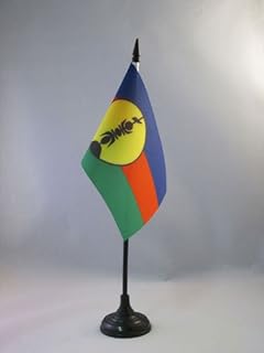 Drapeau de table nouvelle-calédonie 15 x 10 cm
