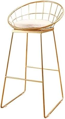 Tabourets de bar tabourets de hauteur de banc modernes siège rond pieds