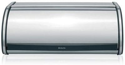 Corbeille à pain brabantia noire avec côtés noirs