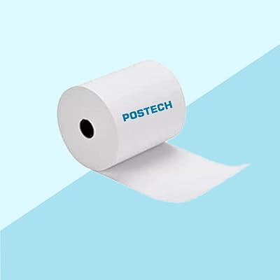 Postech pt-r8181-02 [paquet de 2 rouleaux, 80 mm x 80 diamètre] rouleau