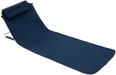 Tapis de chaise longue de plage réglable pour lit de plage, jardin, pliable