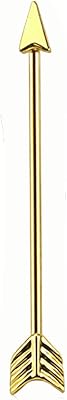 Barre industrielle en acier chirurgical 316l dynamique arrow (vendue à la pièce)