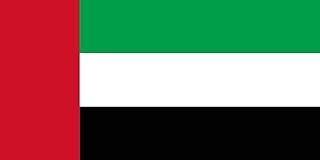 Drapeau skt des émirats arabes unis, assorti (60 pièces 20 x 15 cm)