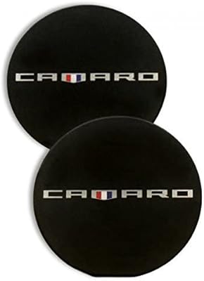Inserts de porte-gobelets de voiture avec logo heritage camaro 6e génération