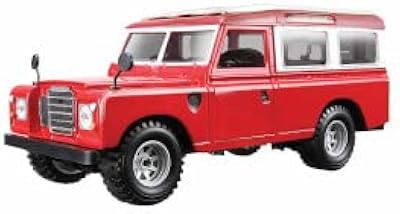 Voiture moulée sous pression p progo land rover à l'échelle 1:24