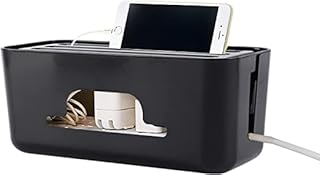 Boîte de rangement de câbles pillsbury, grande boîte de rangement de fils