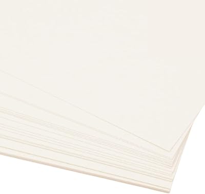 Craftler paquet de 25 cartes ivoire pour tous types de travaux manuels tels