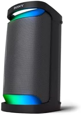 Sony srs-xp500 - enceinte de fête bluetooth avec son puissant, éclairage et batterie