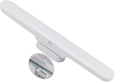 Bande lumineuse led magnétique, lumières sous armoire, lampe tactile à intensité variable