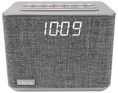 I home radio fm réveil double bluetooth avec haut-parleur et chargement usb, gris. Diaytar Sénégal : Le plaisir d'acheter sans se priver