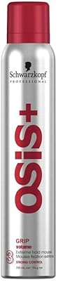 Mousse super tenue schwarzkopf oasis grip 200 ml