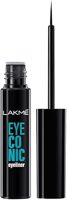 Eyeliner liquide lakme iconic, 4,5 ml, noir