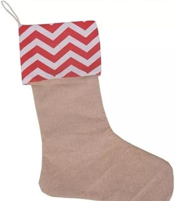 Bellap 1 pièces bas de noël, grande taille en toile de jute unie