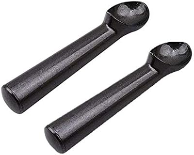 Cuillère à glace antiadhésive antigel, paquet de 2, noire