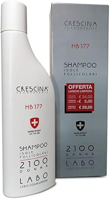 Labo cressina transderm hp 177 shampoing repousse des cheveux 2100 pour femme 150