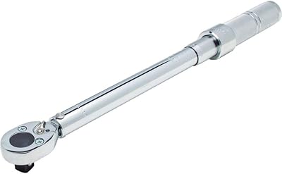 Clé dynamométrique micrométrique à tête à cliquet proto 1/2" j6008c, 16-80-ft lbs