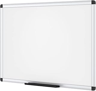 Tableau effaçable à sec magnétique phys-pro, 36 x 24 pouces, cadre en aluminium