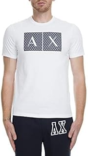 T-shirt armani exchange pour homme 8nztck - blanc l