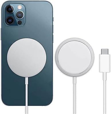 Chargeur magnétique sans fil skido compatible avec iphone 13 pro max mini macsafe