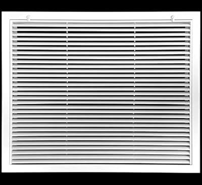 Grille de filtre de retour en aluminium 30 " x 24 " flux